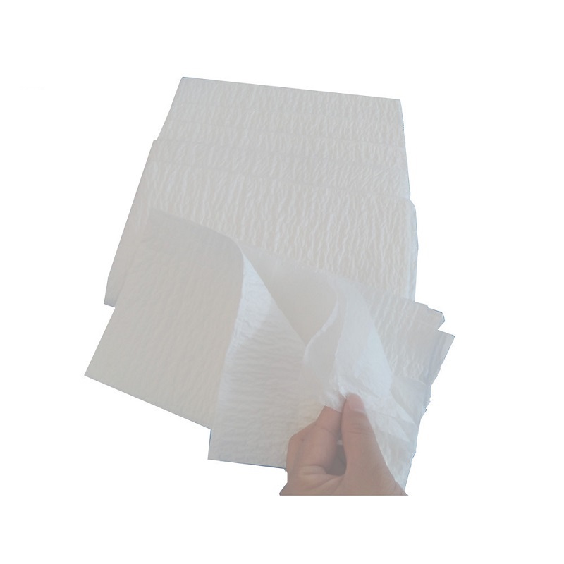 Serviette en papier absorbant papier médical à main 4 plis papier renforcé de canevas

