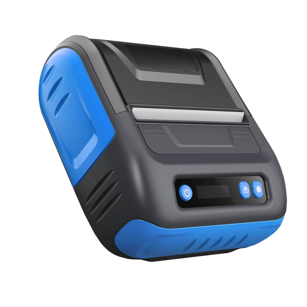 Imprimante de reçus à transfert thermique Bluetooth robuste de 80 mm 3 pouces
