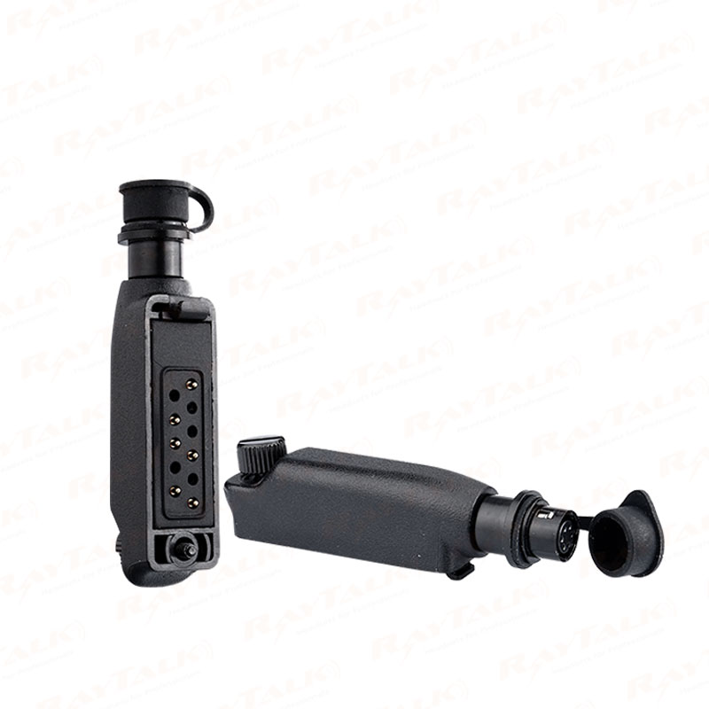 AP-SP4H adaptateur casque talkie-walkie-pour connecteur Sepura STP8000 à Hirose 6 broches
