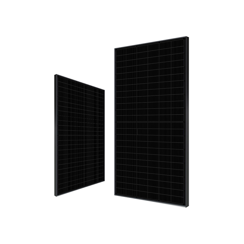 Panneau solaire 395W-420W 72 cellules noir 9BB module haute efficacité demi-cellule
