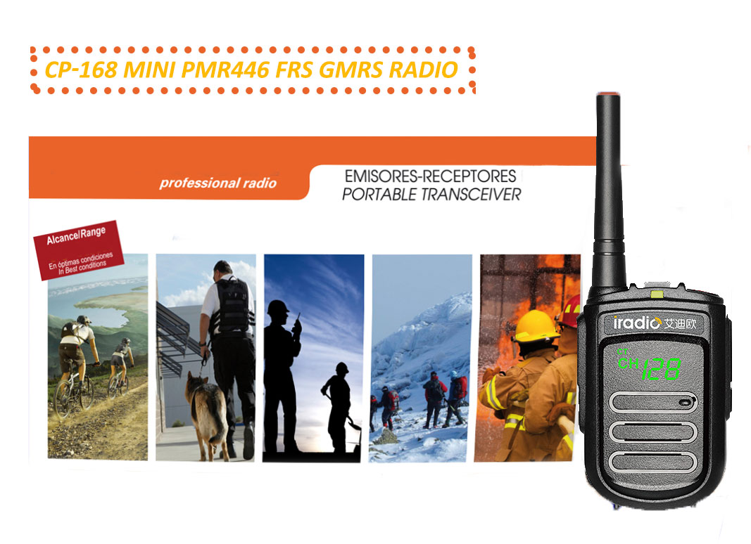 Mini RADIO portable UHF PMR446 FRS GMRS