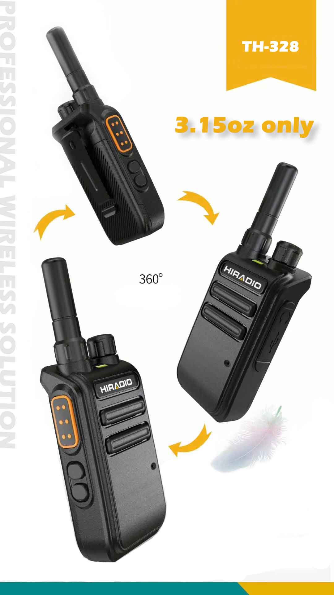 Mini Radio Pmr446 de poche