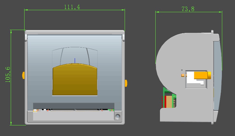 Module d'impression thermique YCP-A31 3 pouces