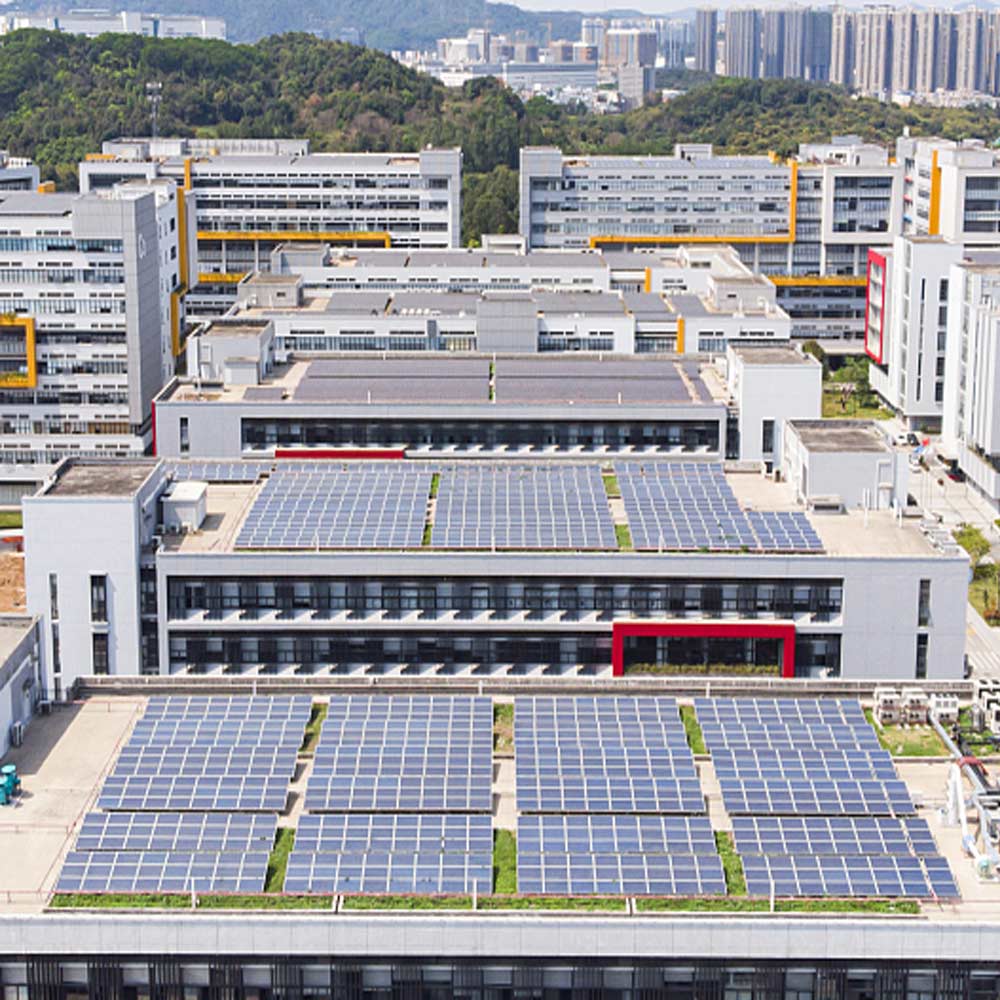 Système de stockage d'énergie solaire de l'industrie pour l'alimentation de fabrication

