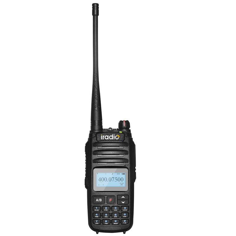 Talkie-walkie commercial radioamateur à clavier portable I-9D
