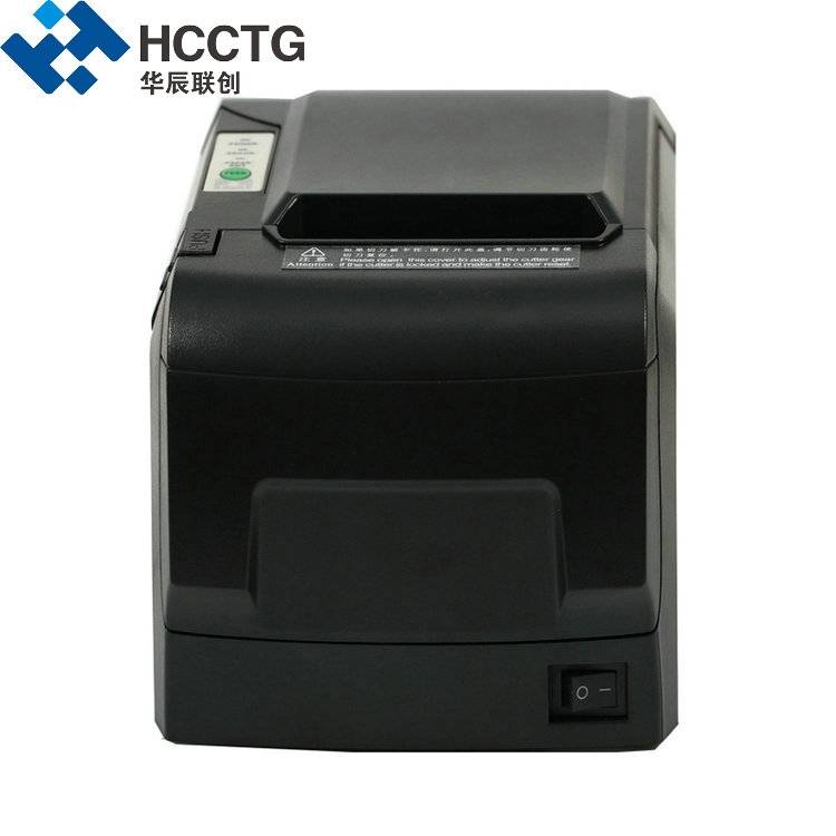 Imprimante thermique d'impression de codes à barres 2D haute vitesse RS232/USB 80 mm
