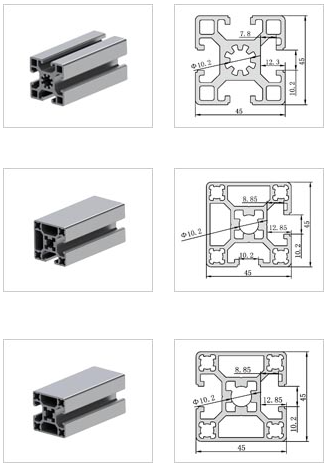 profilé en aluminium pour fenêtres