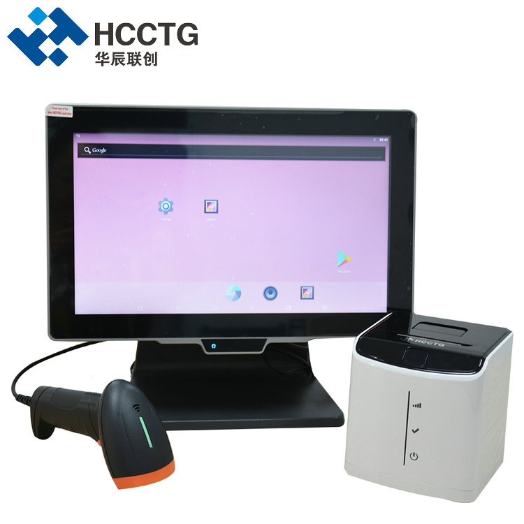 Terminal de vente au détail Android de bureau à écran tactile de 14 pouces HCC-A9650
