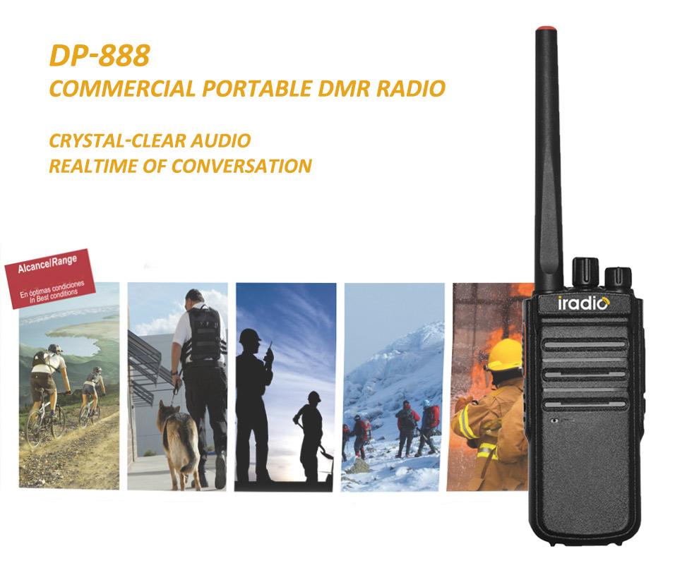 radio numérique uhf portable commerciale