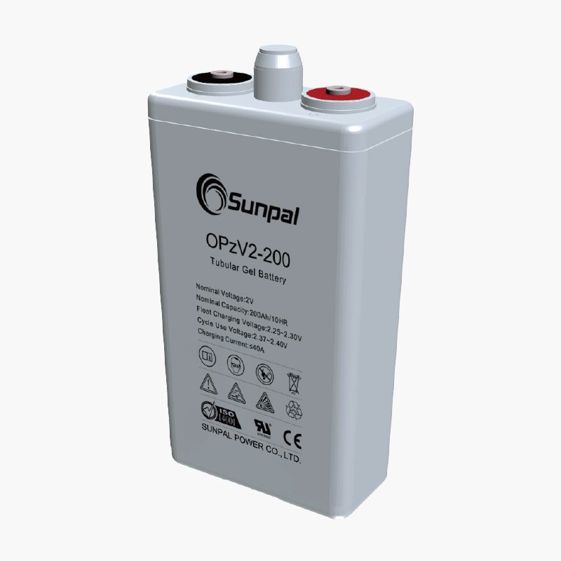 Batterie Sunpal 2V 200Ah Prime Gel Tubulaire OPzV
