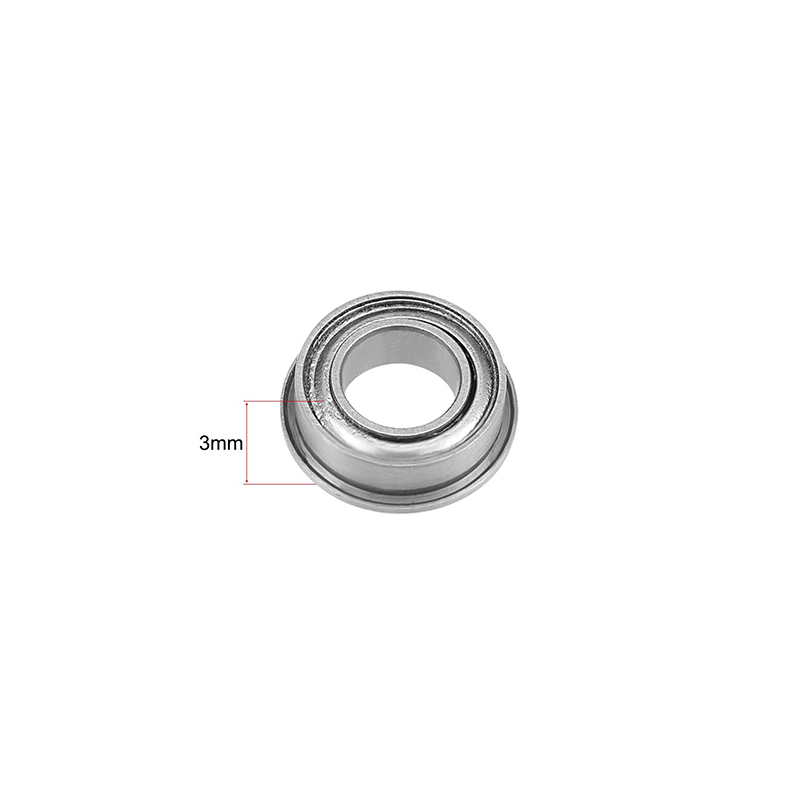 Miniature de précision de remplacement des roulements à billes à bride en acier MF95ZZ
