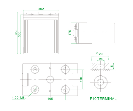 Batterie 12V 150Ah