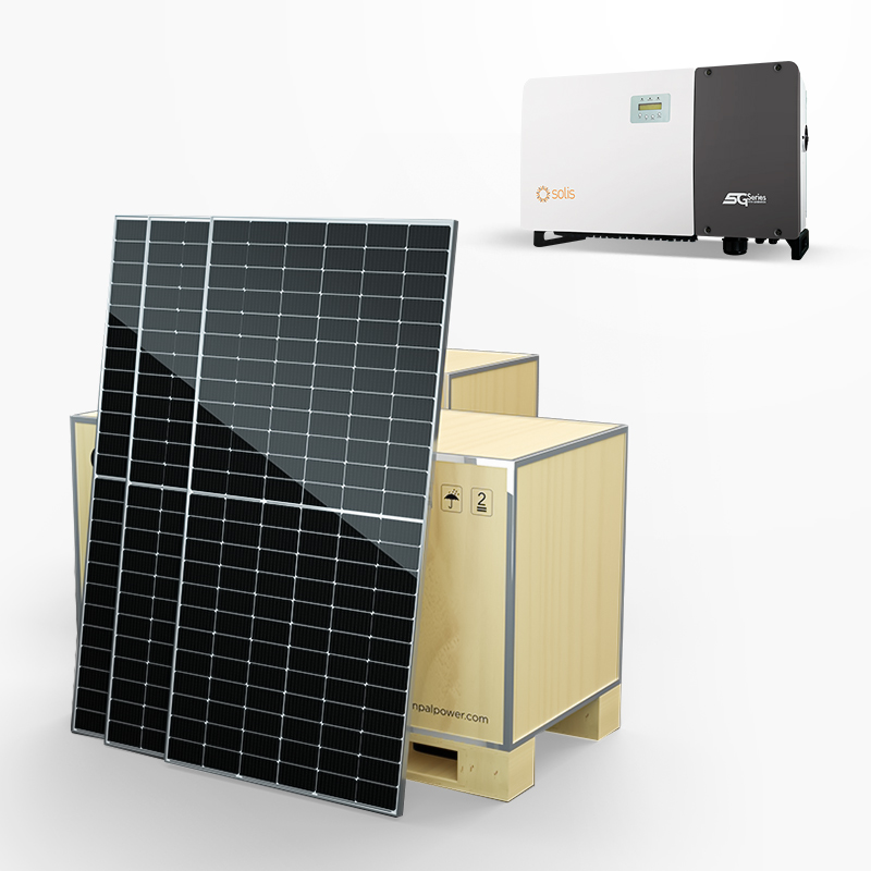 Kits d'énergie pour système d'alimentation solaire photovoltaïque sur réseau commercial
