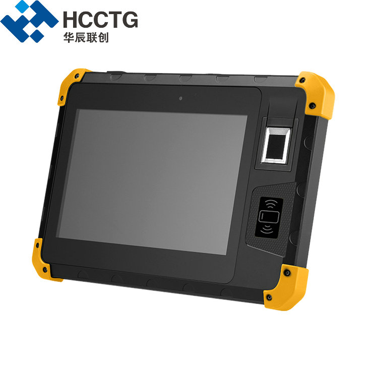 Terminal Z200 de position de tablette androïde tenu dans la main industriel d'empreinte digitale RFID NFC
