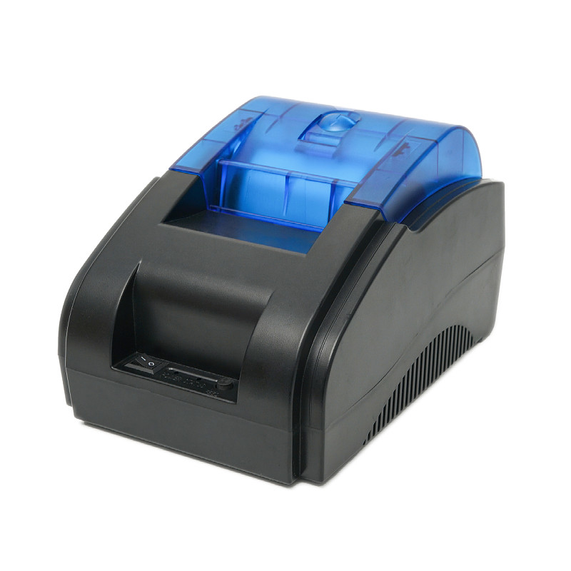 Imprimante de reçus thermique Bluetooth sans fil de 58 mm

