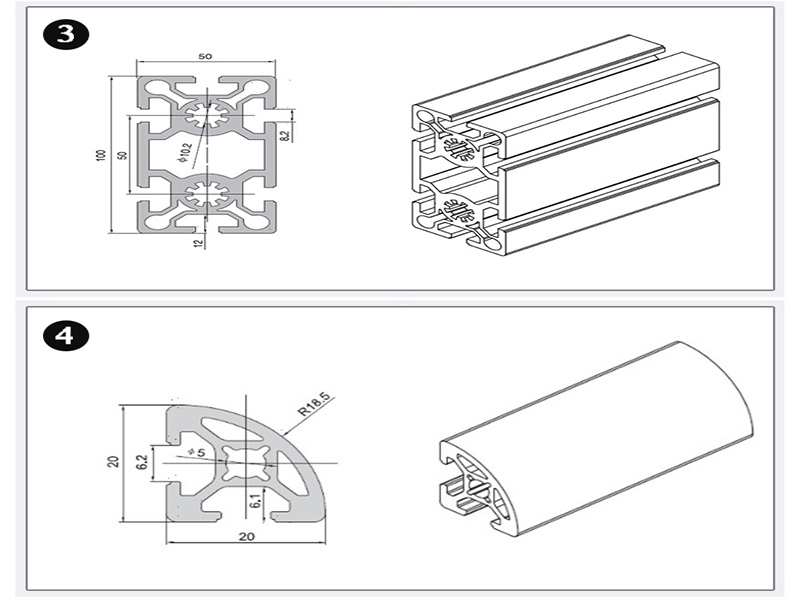 profilé en aluminium chine