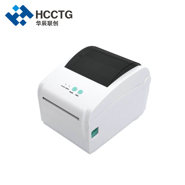 Imprimante d'étiquettes à code-barres 2D thermique directe de bureau GS-2408DC
