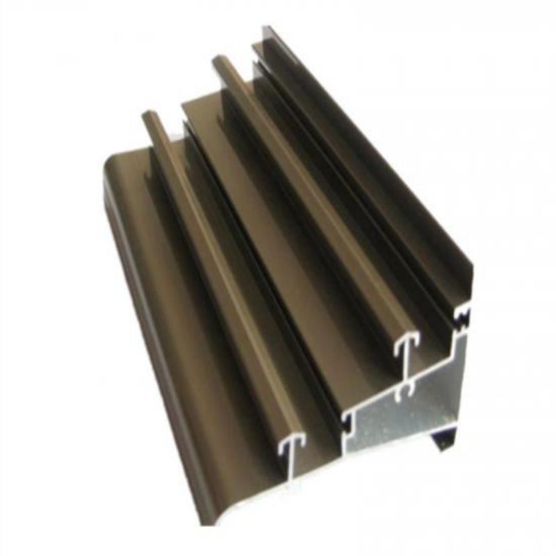 Profil en aluminium de traitement de surface d'électrophorèse de vente d'usine
