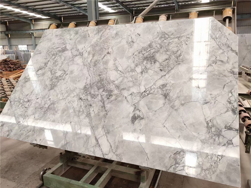 Dalle de marbre super blanc en gros
