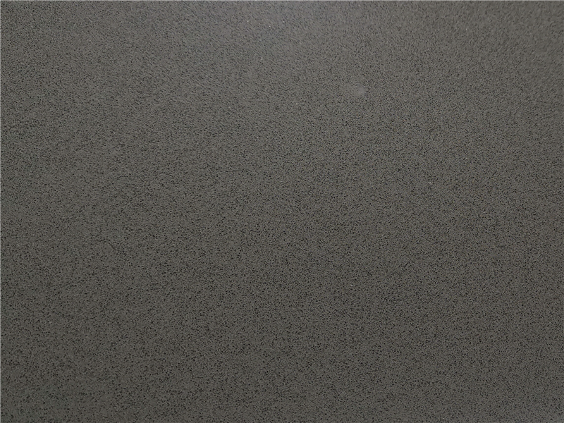 Comptoir de dalles de quartz gris béton en gros
