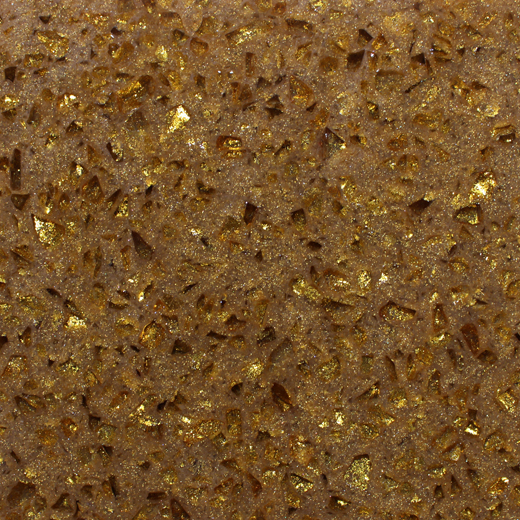 OP7006 Crystal Shining Golden China a fabriqué des dalles de quartz pour le dessus de table de cuisine
