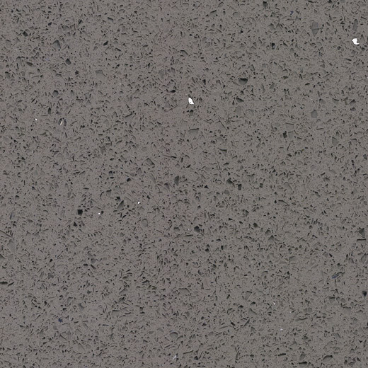 OP1807 Dalle de quartz gris foncé stellaire de l'usine chinoise
