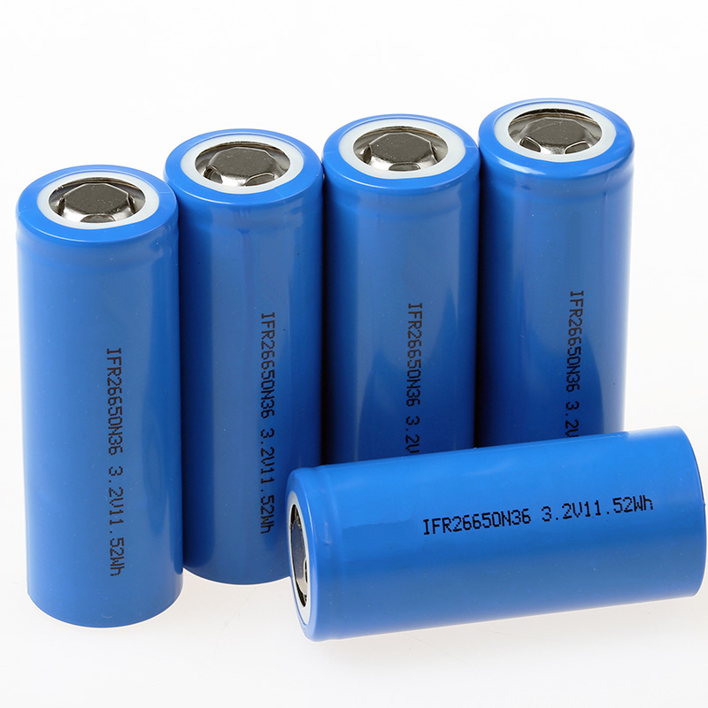 Batterie au lithium 18650 3.2v LiFepo4 système de stockage d'énergie des cellules de la batterie
