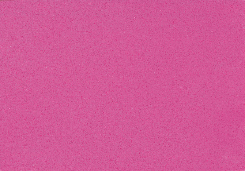 Carreau ou dalle de quartz artificiel de couleur rose pure RSC2807
