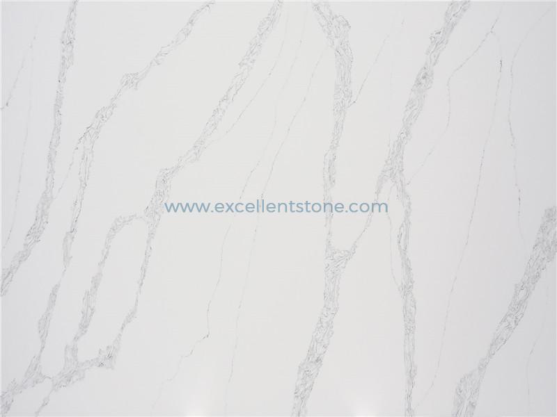 8803 surface de quartz calacatta