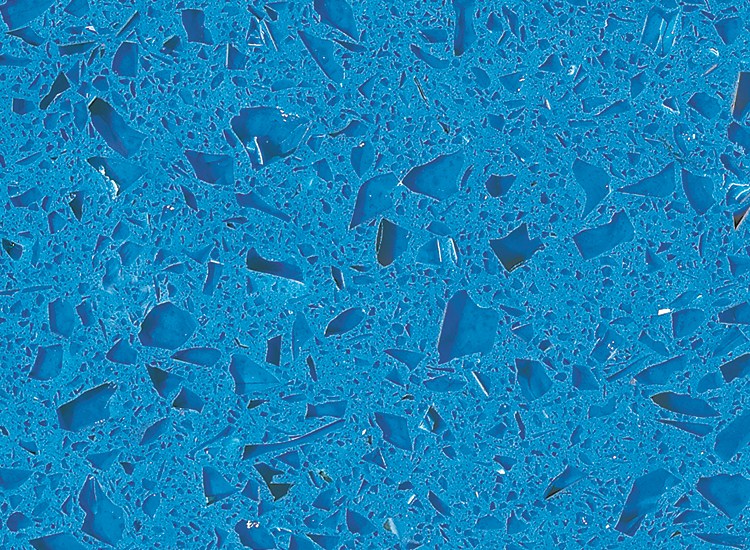 Surface de quartz bleu clair RSC1813
