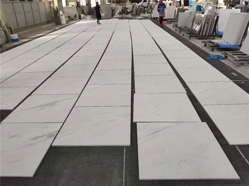 Dalle de marbre blanc Sivec Usine de comptoirs en marbre en gros
