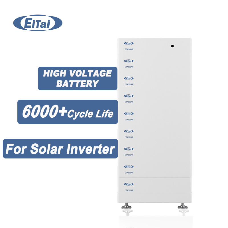 Batterie solaire haute tension EITAI 500v Lifepo4 30kwh 10KWH 20KWH 30KWH pour une utilisation dans un système hybride
