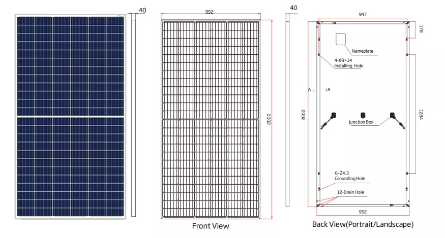 Panneau solaire poly