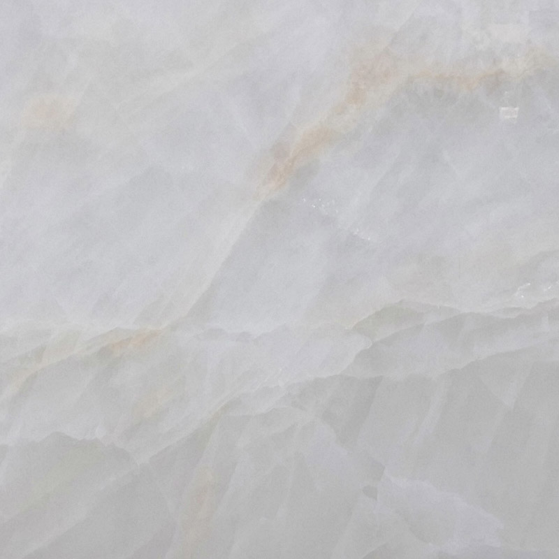 Pierre de marbre Onyx blanc glace

