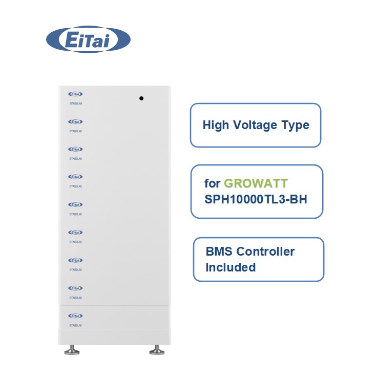 Batteries haute tension EITAI 96v 400v batterie au lithium à énergie solaire commerciale à cycle profond 10Kwh 15Kwh 30Kwh
