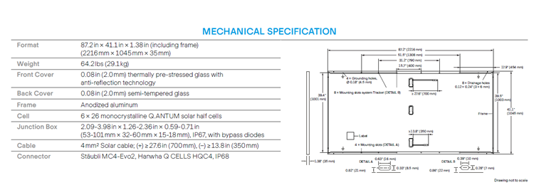 panneau solaire à cellules q