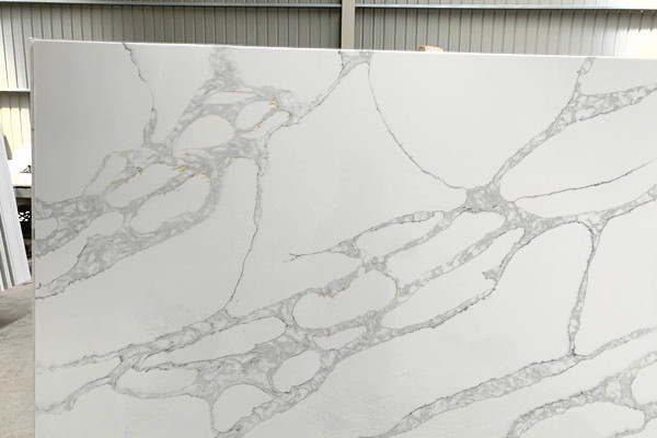 veine grise quartz calacatta blanc