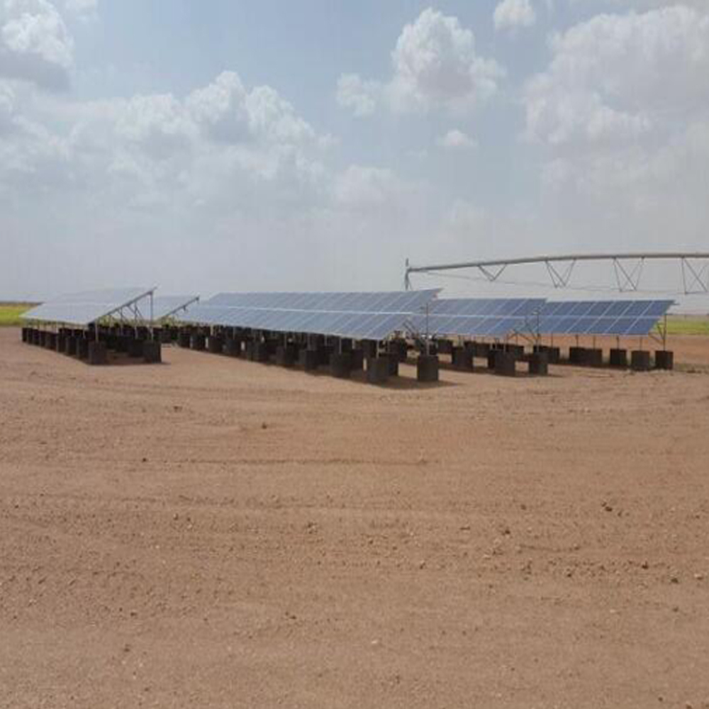 Irrigation par aspersion photovoltaïque intelligente Système de pompe solaire efficace et économique
