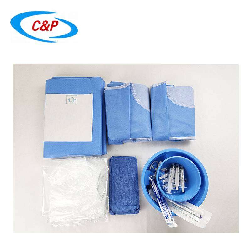 Kits de champ d'angiographie médicale