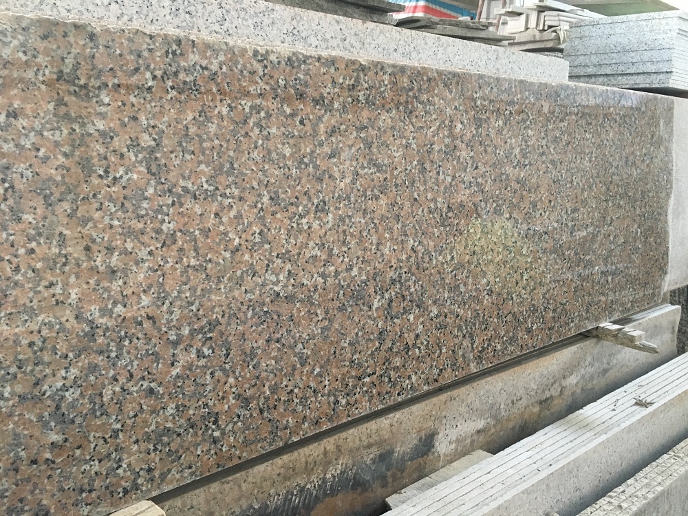 Nouvelles dalles de granit rouge huidong
