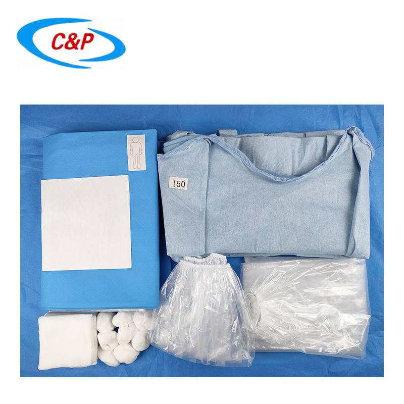 Pack de draps pour chirurgie d'angiographie