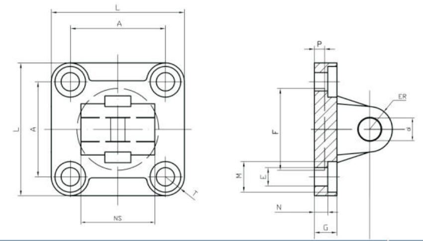 Support à œil MP4-100