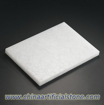 Surface en pierre de verre magna texture cuir Jade