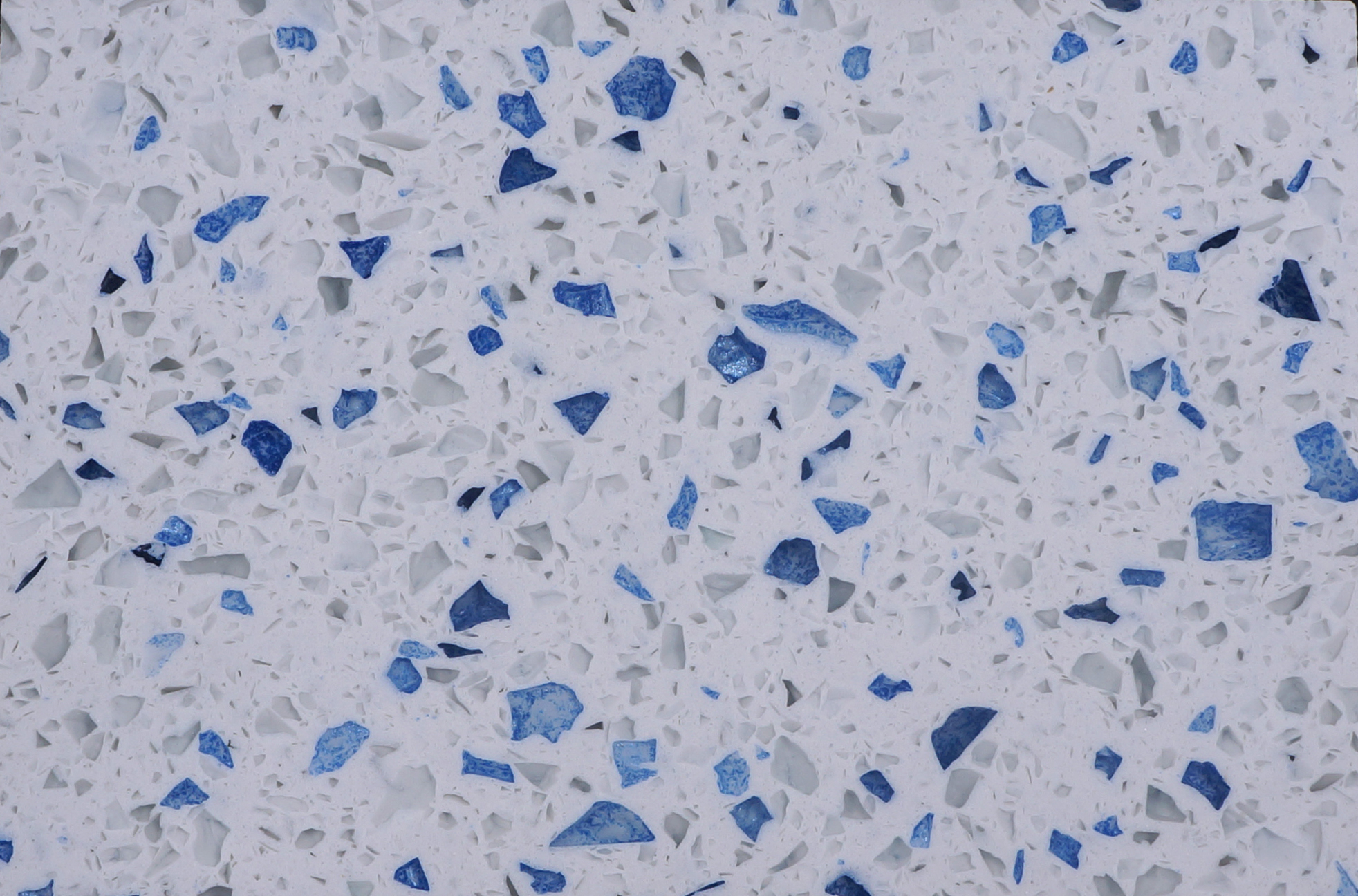 RSC 107 Pierre de quartz diamant bleu
