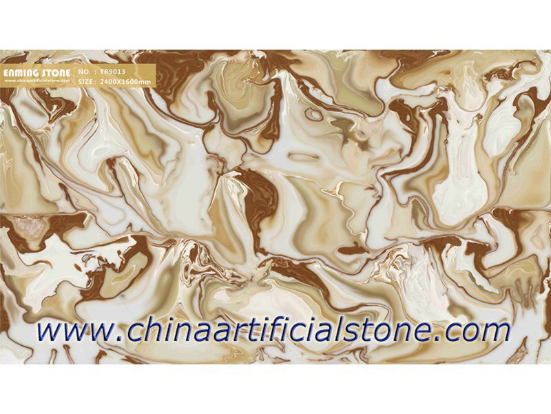 Feuilles artificielles de pierre transulcente TR9013
