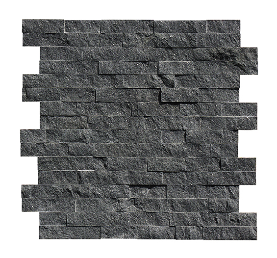 RSC 2426 pierre culturelle en marbre noir pour mur
