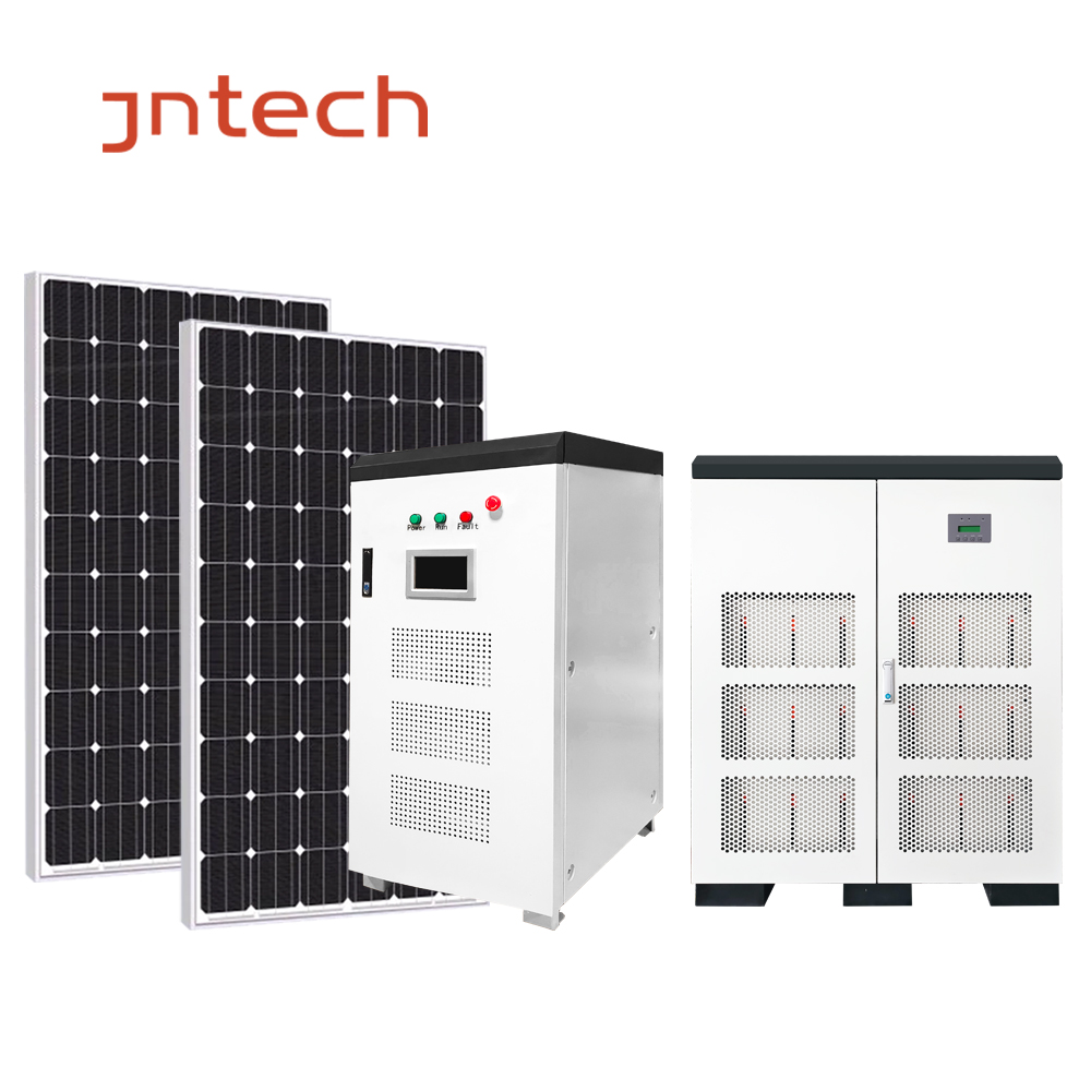 Système de stockage d'énergie solaire 20kVA ~ 120kVA Système de stockage d'énergie de puissance moyenne
