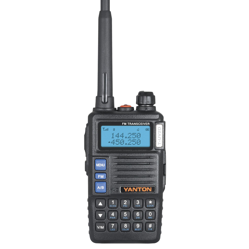 Talkie-walkie commercial 5W Radio bidirectionnelle à double bande
