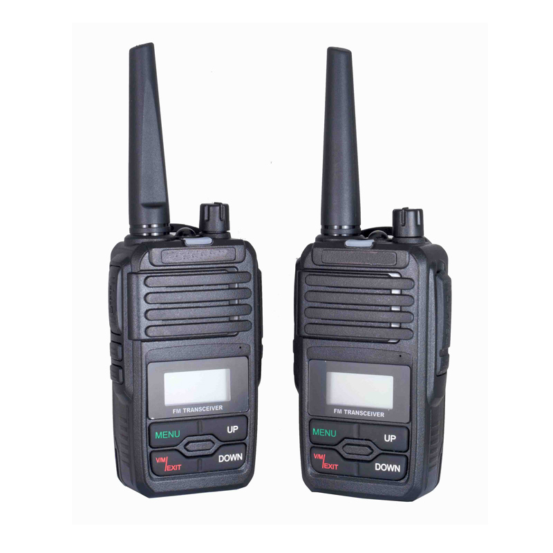 Mini radio bidirectionnelle UHF VHF portable 3W
