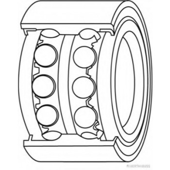 Roulement de moyeu de roue DAC3055W-3